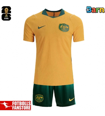 Australien Hemmatröja Barn VM 2026 Kortärmad (+ Korta byxor)